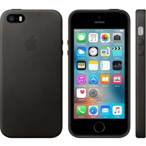 Apple iPhone SE Leather Case Black MMHH2ZM/A na Arena.pl