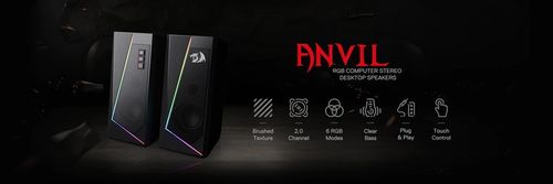 Głośniki komputerowe Redragon GS520 Anvil RGB do komputera na Arena.pl