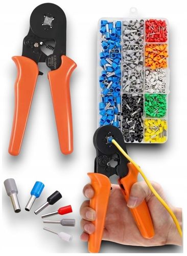 ZACISKARKA DO TULEJEK ŚCIĄGACZ IZOLACJI PRASKA DO KABLI TULEJKI 1200 na Arena.pl