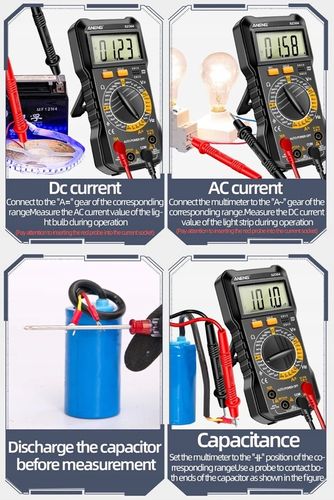 Miernik Multimetr Cyfrowy ANENG SZ304 funkcja HOLD na Arena.pl
