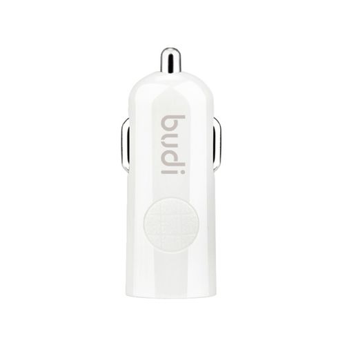 Ładowarka samochodowa USB+kabel Lightning (Biały) na Arena.pl