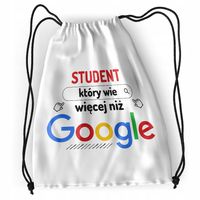 Plecak Dla Studenta Sportowy Szkolny Worek Torba Z Nadrukiem Ze Zdjęciem