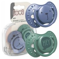 LOVI Smoczek uspokajający dynamiczny HEY BOY 6-18m