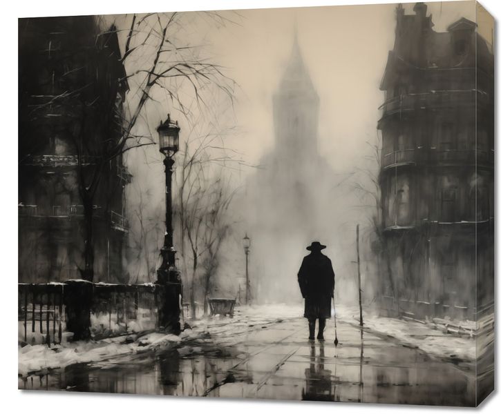 Obraz 70x60cm Mgła nad Londynem zdjęcie 1