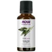 NOW FOODS 100% Olejek z Szałwii - Sage - Szałwia (30 ml)