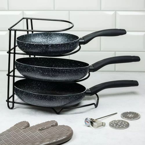 organizer stojak na patelnie kinghoff kh-1582 na Arena.pl