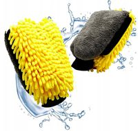 Rękawica Do Mycia Auta Samochodu szyb felg okien Z MIKROFIBRY Delikatna XXQ