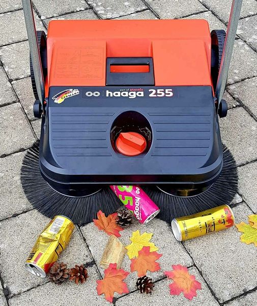 HAAGA STARMIX 255 ZAMIATARKA RĘCZNA PROWADZONA URZĄDZENIE SPRZĄTAJĄCE Z SYSTEMEM TURBO 55cm KLASA PREMIUM EWIMAX-OFICJALNY DYSTRYBUTOR - AUTORYZOWANY DEALER HAAGA zdjęcie 2