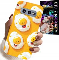 ETUI DO SAMSUNG GALAXY S10E - SŁODKIE UŚMIECHNIĘTE JAJKA CASE + FOLIA