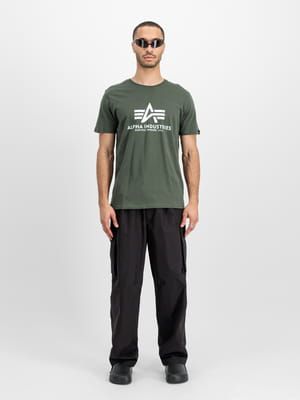 Alpha Industries Basic T-shirt (100501) dark olive XXL zdjęcie 3