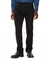 Levi's Jeansy 505 00505-0260 Czarny Regular Fit Męskie rozmiar W36L32