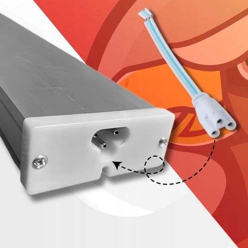 ŚWIETLÓWKA LED 120cm 72W Barwa NEUTRALNA Panel LED Oprawa Lampa na Arena.pl