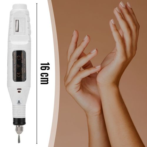 FREZARKA DO PAZNOKCI MANICURE PEDICURE DO USUWANIA HYBRYD ŻELU + FREZY na Arena.pl