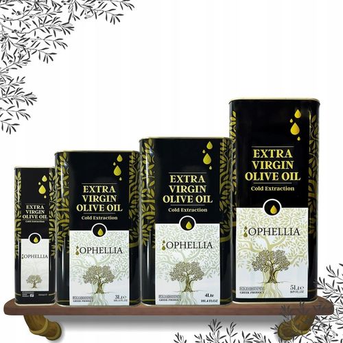 Oliwa z oliwek Extra Virgin 3L Grecka Ophellia Premium Ekstrakcja na Zimno na Arena.pl