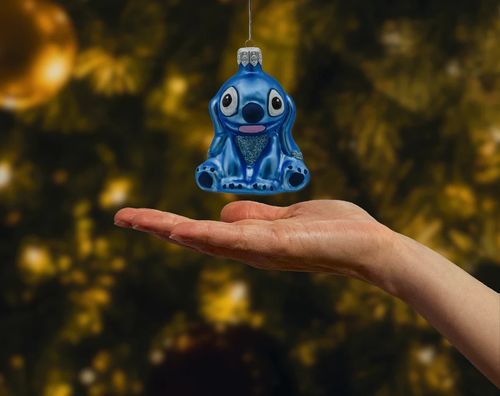 Bombka choinkowa szklana: Stich na Arena.pl