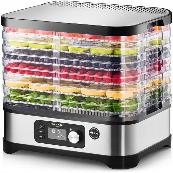 SUSZARKA DO GRZYBÓW OWOCÓW WARZYW ZIÓŁ SPOŻYWCZA AUTOMATYCZNA DUŻA 14,4L zdjęcie 7