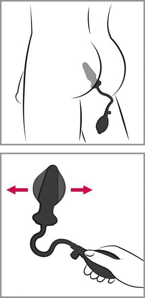 Latex AnalPlugs "Anal Expert" zdjęcie 6