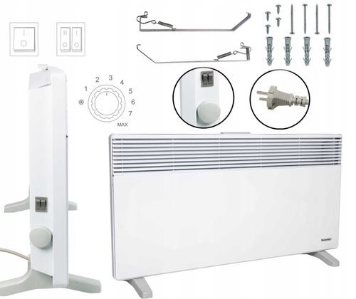 elektryczny grzejnik naścienny warmtec ewx-2000w na Arena.pl