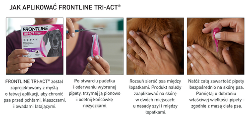frontline tri-act dla psów 3x0,5ml na Arena.pl