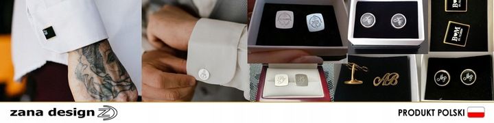 Personalizowany prezent | Spinki do mankietów zdjęcie 3