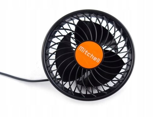 WIATRAK WENTYLATOR SAMOCHODOWY DMUCHAWA MITCHELL 24V 12W na Arena.pl