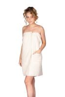 BELIBE PAREO DO SAUNY KOLOR ECRU DAMSKIE S-0070-0078-2