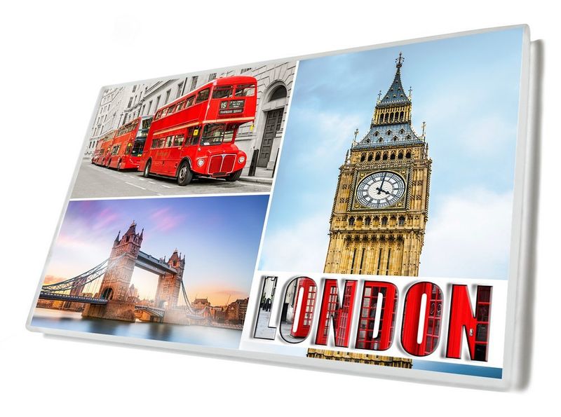 Londyn autobus - magnes szklany zdjęcie 2