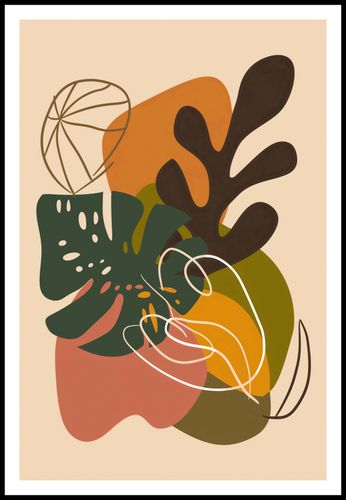 Plakat 61x91,5cm Leśna Kompozycja na Arena.pl