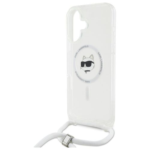 Etui Karl Lagerfeld do iPhone 16, Przezroczysty, MagSafe na Arena.pl