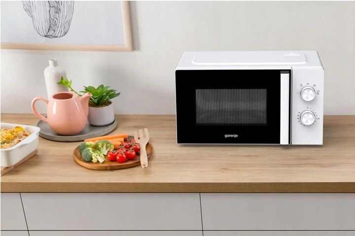 Kuchenka mikrofalowa GORENJE MO20E1WH 800W 20l 5 poziomów mocy, rozmrażanie zdjęcie 15