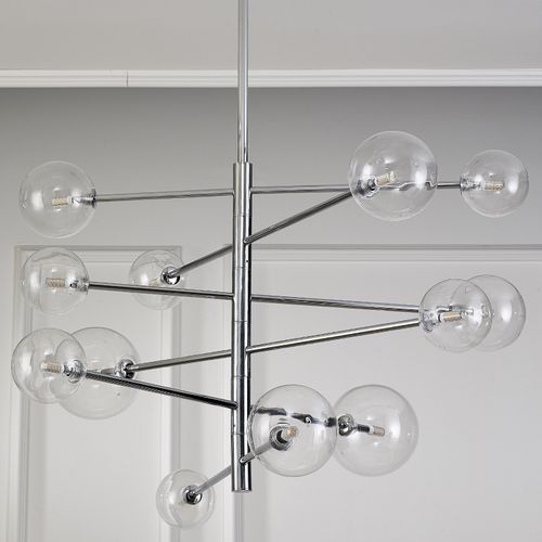 Lampa wisząca SOLA chrom 75 cm na Arena.pl