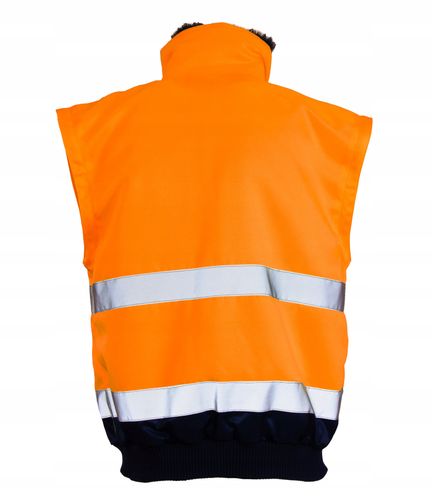 Kurtka robocza odblask BOMBER 3w1 orange L na Arena.pl