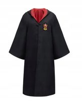 PRZEBRANIE STRÓJ HARRY POTTER GRYFFINDOR PELERYNA CZARODZIEJA ROZMIAR 116