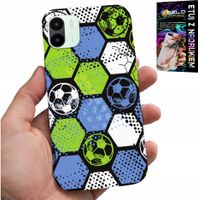 ETUI DO XIAOMI REDMI A1 - PIŁKARSKIE WZORY PLECKÓW FOOTBALL CASE