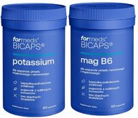 ZESTAW BICAPS MAG B6 + POTASSIUM ForMeds Skurcze Ciśnienie krwi