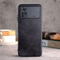 Etui AIORIA Vintage LEATHER do Xiaomi Poco M4 Pro 4G czarny