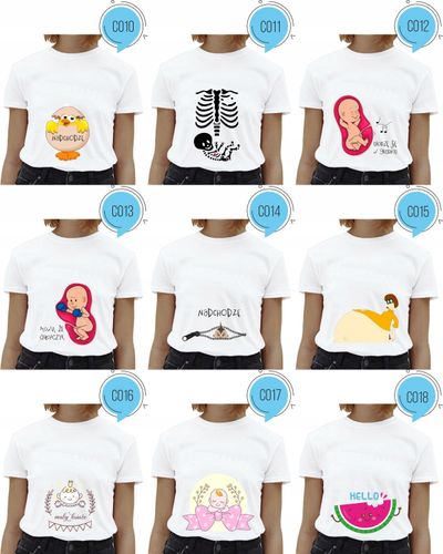 Koszulka ciążowa nadruk USG na Arena.pl