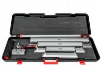 zestaw aluminiowe szpachle do gładzi 40/60/80cm + wałek teleskopowy pro