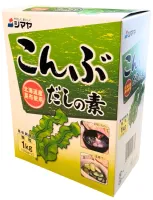 Bulion, koncentrat Dashi no Moto z wodorostów kombu 1kg - Shimaya