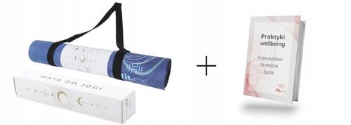 PIĘKNA MATA PREMIUM DO JOGI ĆWICZEŃ STABILNA ZAMSZOWA MIĘKKA 4 MM ZE WZOREM na Arena.pl