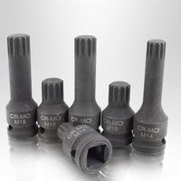 15767       ZESTAW KLUCZY UDAROWYCH XZN SPLINE 1/2"