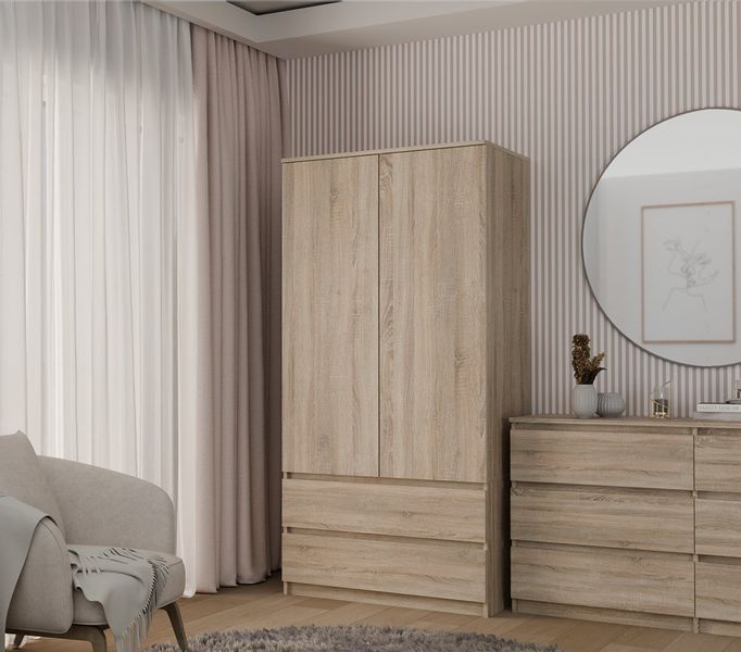 SZAFA MALWA SS-90 SONOMA KOMPLET V2 zdjęcie 7