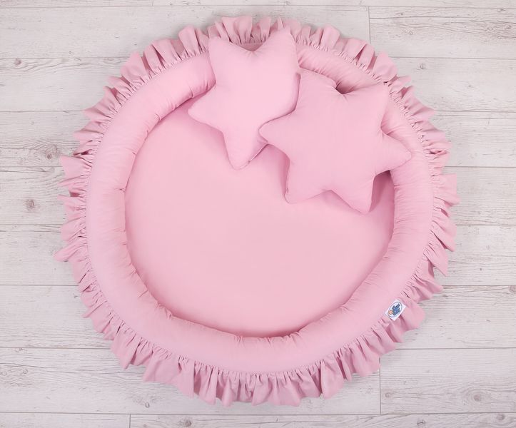 Gniazdko z falbanką - różowe zdjęcie 9