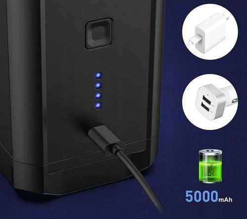 Elektryczna Pompka do Materaca Pontonu Basenu Akumulatorowa USB - typ C na Arena.pl