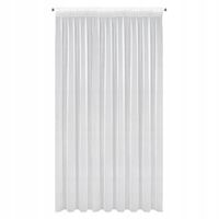 Firana gotowa na taśmie PILAR 350x270 Eurofirany biała