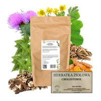 Zioła Na Cholesterol Trójglicerydy Miażdżyca 500g Karczoch Mniszek Kurkuma