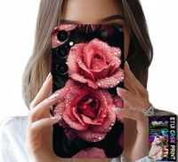 ETUI DO SAMSUNG GALAXY A13 5G - PIĘKNE RÓŻOWE RÓŻE, KWIECISTE WZORY, CASE