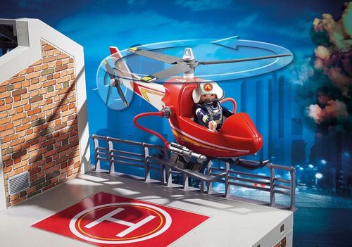Playmobil - Duża remiza strażacka na Arena.pl