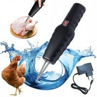 ELEKTRYCZNA SKUBARKA DO PIÓRA KURCZAKA KACZKI GĘ DROBIU PIERZA PIÓR KUR