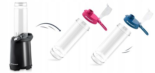 BLENDER KIELICHOWY SMOOTHIE DO KOKTAJLI BERDSEN 700W + 2 BUTELKI 0,57L na Arena.pl